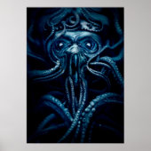 Ancient Eldtich Horror: Deep Ocean Kraken Poster (Voorkant)