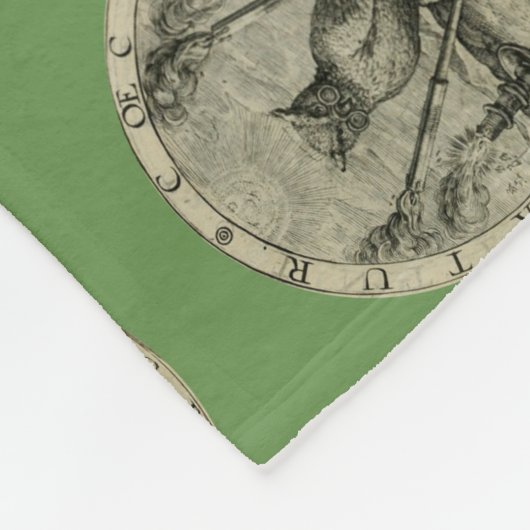 Ancient Emblem - Owl - Licht van Wisdom Blanket Fleece Deken (Hoek)