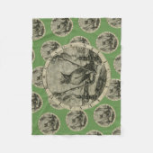 Ancient Emblem - Owl - Licht van Wisdom Blanket Fleece Deken (Voorkant)