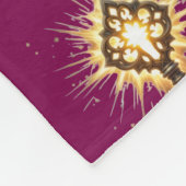 Ancient Fantasy Key with Magical Light – Radiant E Fleece Deken (Hoek)