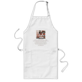 Ancient Food Facts Apron Lang Schort