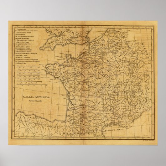 Ancient France Poster (Voorkant)