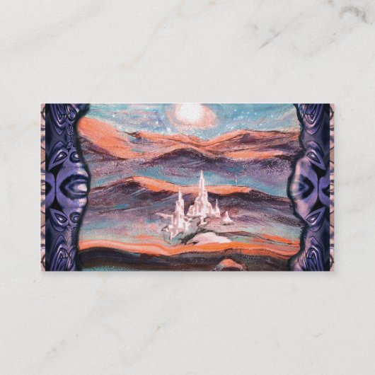 Ancient Future Ongebruikelijk ontwerp Visitekaartje (Achterkant)