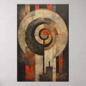 Ancient Geometric Poster (Voorkant)