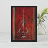 Ancient Goddess ~ Uitnodigingen (Staand voorkant)