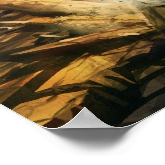 Ancient Golem Fight Poster (Hoek)