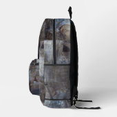 Ancient Greece Music Staff Classic Bedrukte Rugzak (Rechts)