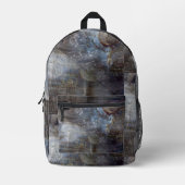 Ancient Greece Music Staff Classic Bedrukte Rugzak (Voorkant)