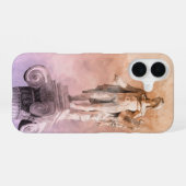 Ancient Greek Apollo Statue – Classical Mythology iPhone 16 Hoesje (Achterkant horizontaal)