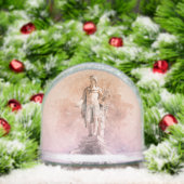 Ancient Greek Apollo Statue Snow Globe – Classical Sneeuwbol (Kerstmis)