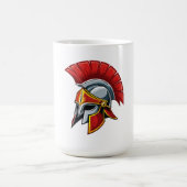 Ancient Greek Corinthian helmet Koffiemok (Center)