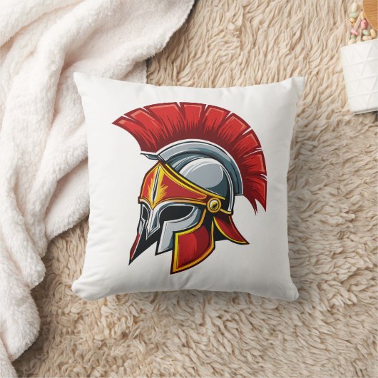 Ancient Greek Corinthian helmet Kussen (Deken)