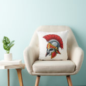 Ancient Greek Corinthian helmet Kussen (Stoel)