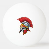 Ancient Greek Corinthian helmet Pingpongbal (Voorkant)