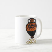 Ancient Greek Pottery Koffiemok (Voorkant rechts)