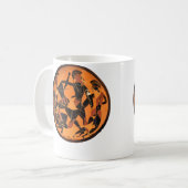 Ancient Greek Pottery Koffiemok (Voorkant links)