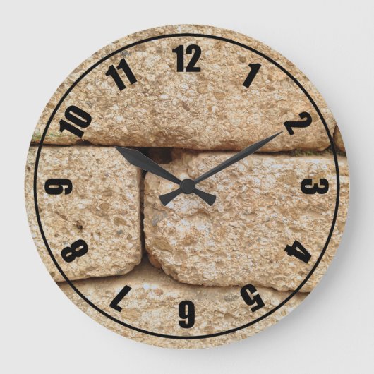 Ancient Greek Stones Grote Klok (Voorkant)