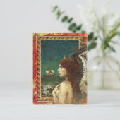 Ancient Grieks Siren-Briefkaart Briefkaart (Staand voorkant)