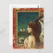 Ancient Grieks Siren-Briefkaart Briefkaart (Voorkant / Achterkant)