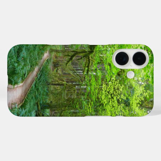 Ancient Groves Trail at Olympic National Park Case-Mate iPhone Case (Achterkant (horizontaal))