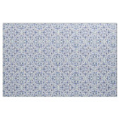 Ancient Handmade Blue Turkey Floral Tiles Pattern Stof (Yard (91,4 cm))