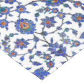 Ancient Handmade Blue Turkey Floral Tiles Pattern Tafelkleed (Gekanteld)