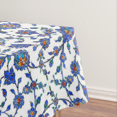 Ancient Handmade Blue Turkey Floral Tiles Pattern Tafelkleed (Voorbeeld)