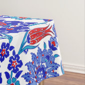 Ancient Handmade Turkey Floral Tulip Tile Pattern Tafelkleed (Voorbeeld)