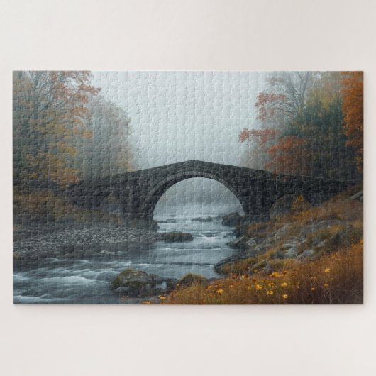 Ancient Highland Stone Bridge Jigsaw Puzzle Legpuzzel (Horizontaal)