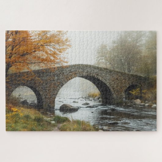 Ancient Highland Stone Bridge Jigsaw Puzzle Legpuzzel (Horizontaal)