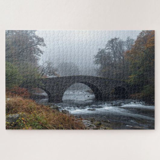 Ancient Highland Stone Bridge Jigsaw Puzzle Legpuzzel (Horizontaal)