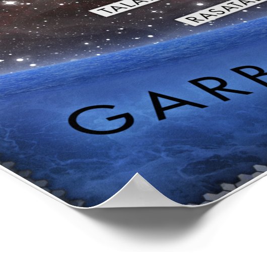 Ancient Hindu Cosmology Poster (Hoek)