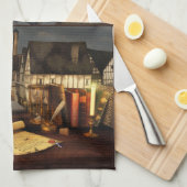 Ancient Horizons Kitchen Towel Theedoek (Quarter Fold)