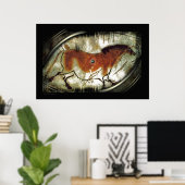 Ancient Horse van Gregory Gallo Poster (Thuiskantoor)