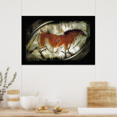 Ancient Horse van Gregory Gallo Poster (Keuken)