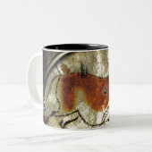 Ancient Horse van Gregory Gallo Tweekleurige Koffiemok (Voorkant links)