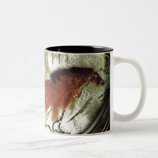 Ancient Horse van Gregory Gallo Tweekleurige Koffiemok (Rechts)