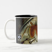 Ancient Horse van Gregory Gallo Tweekleurige Koffiemok (Links)