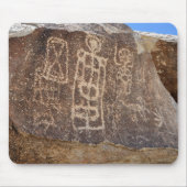 Ancient Indian Petroglyph - Nevada Muismat (Voorkant)