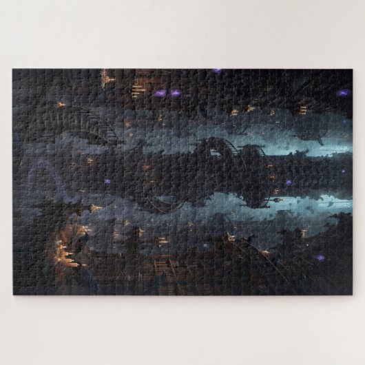 Ancient Infinite Library Puzzle – 1014 Pieces Legpuzzel (Horizontaal)