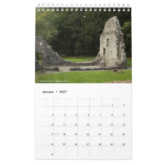 Ancient Ireland 2024 Kalender (Jan 2027)