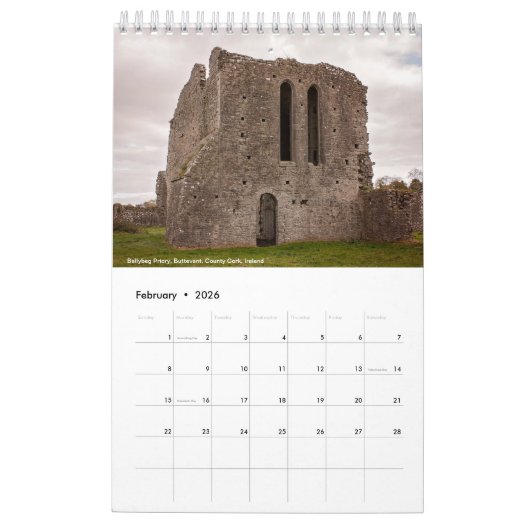 Ancient Ireland 2024 Kalender (Feb 2026)