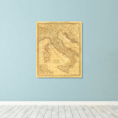 Ancient Italië Canvas Afdruk (Insitu (Houten vloer))