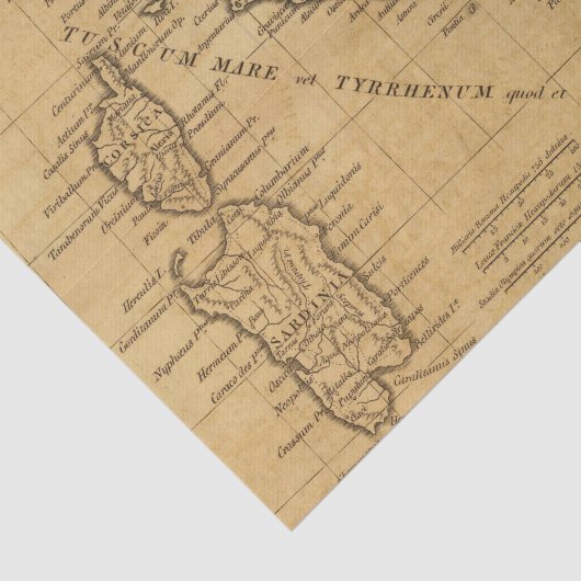 Ancient Italië Tissuepapier (Detail)