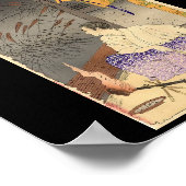 Ancient Japanese Painting circa 1891 Poster (Hoek)