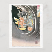 Ancient Japans Samurai Painting Briefkaart (Voorkant)