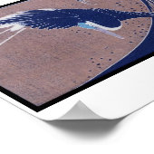 Ancient Japans vogelschilderij, c. jaren '30 Poster (Hoek)