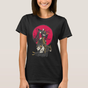 Ancient Japans Vrouw Samurai Katana Ronin Geish T-shirt