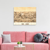 Ancient Jerusalem, A.D. 65 Canvas Afdruk (Insitu (Woonkamer))
