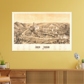 Ancient Jerusalem, A.D. 65 Canvas Afdruk (Insitu (Woonkamer))